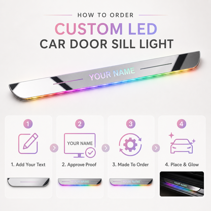 Custom Magnetic LED Door Sill Lights