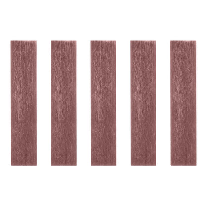 Hanboost 5pc Ceramic Fiber Oil Stone Whetstone Strips for Deburring, Smoothing and Polishing