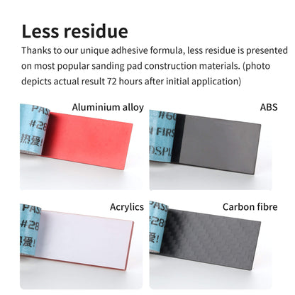 Adhesive Sand Paper Set with Sanding Blocks