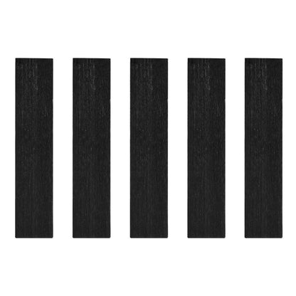 Hanboost 5pc Ceramic Fiber Oil Stone Whetstone Strips for Deburring, Smoothing and Polishing