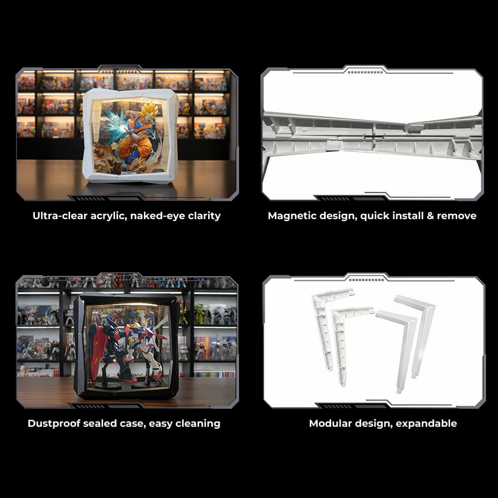 Hanboost Model Acrylic Magnetic Display Box