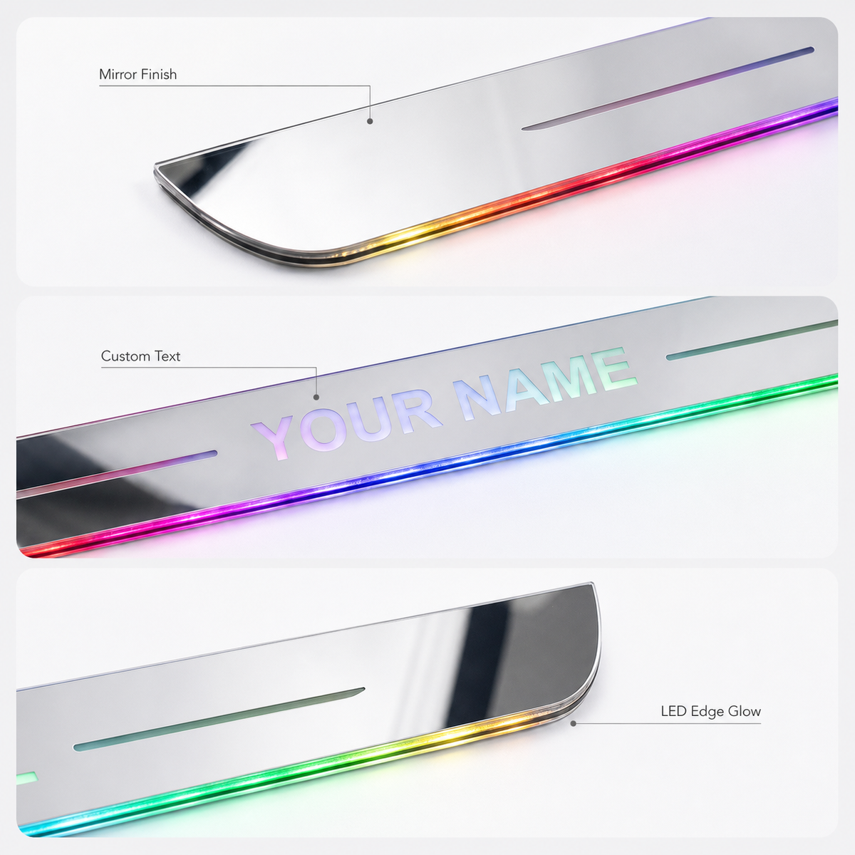 Custom Magnetic LED Door Sill Lights