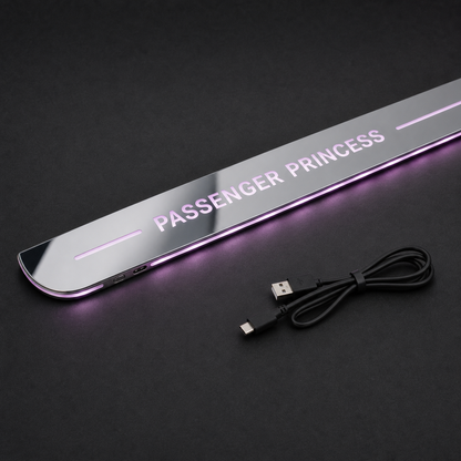 Passenger Princess LED Door Sill Lights