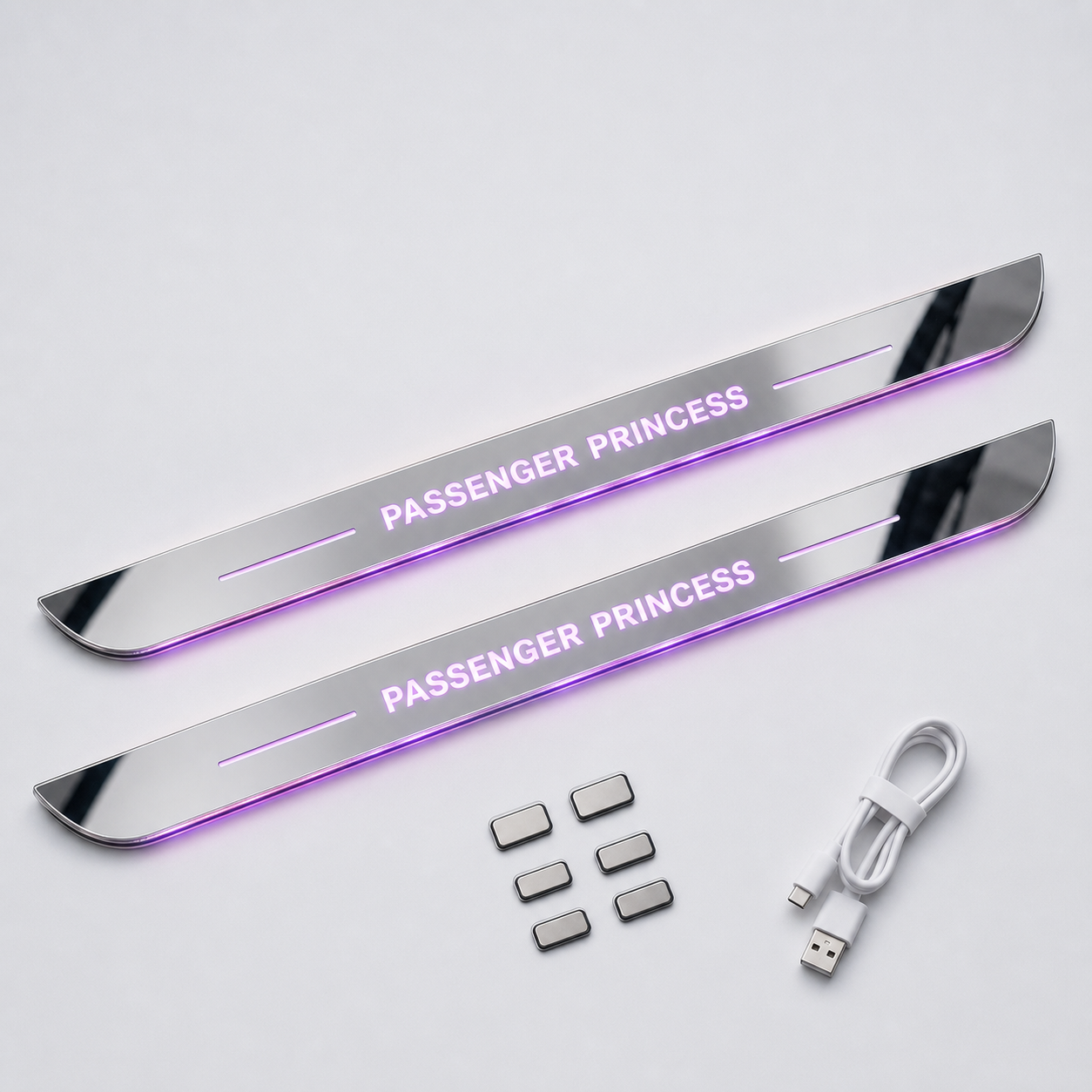Passenger Princess LED Door Sill Lights
