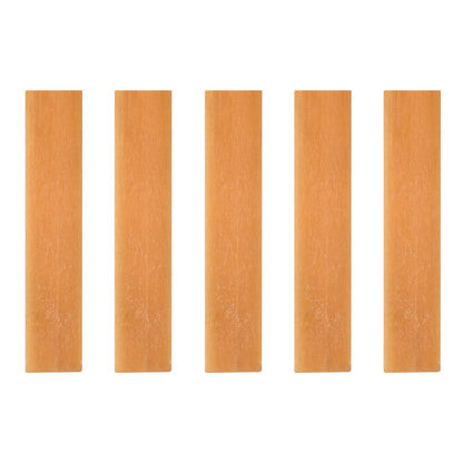 Hanboost 5pc Ceramic Fiber Oil Stone Whetstone Strips for Deburring, Smoothing and Polishing
