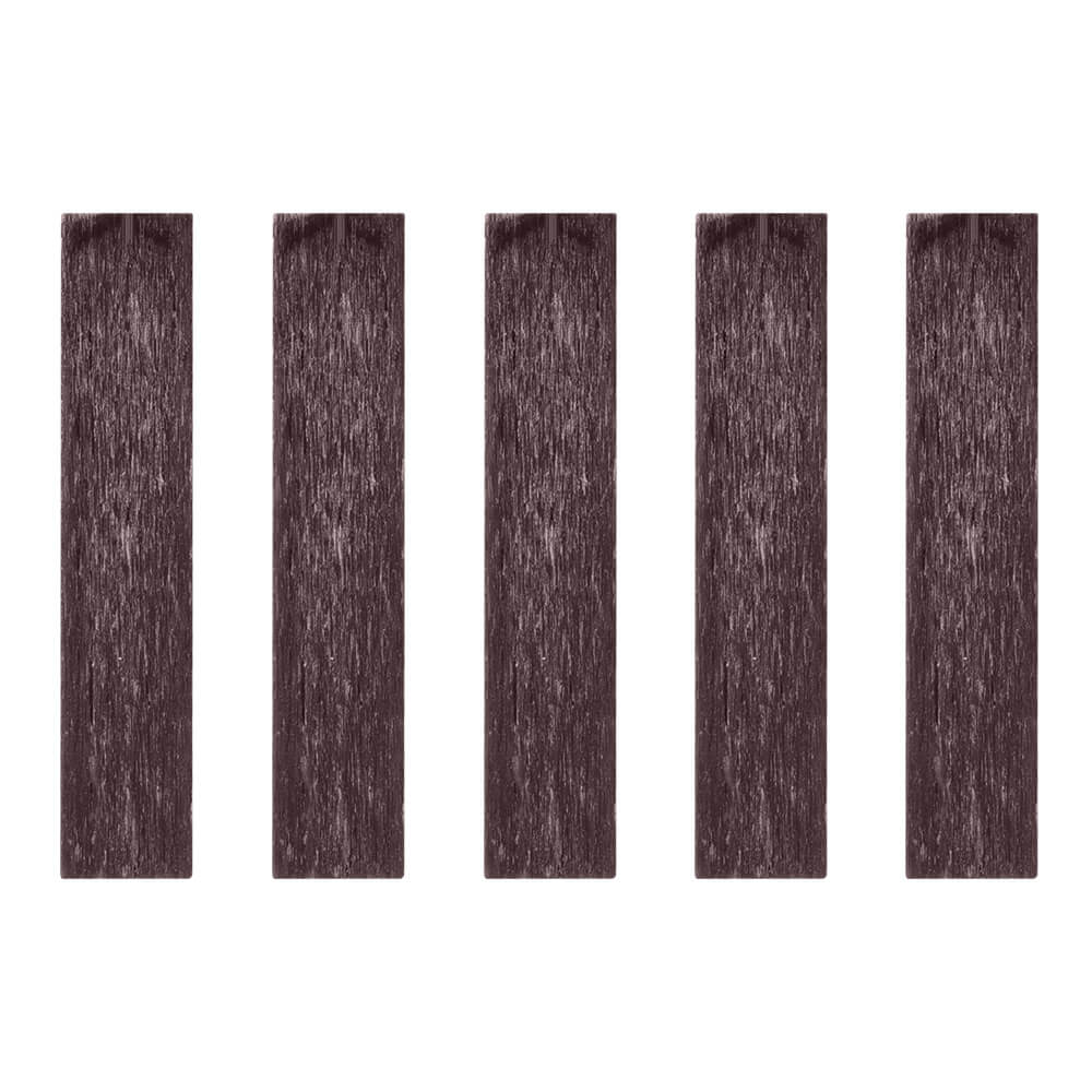 Hanboost 5pc Ceramic Fiber Oil Stone Whetstone Strips for Deburring, Smoothing and Polishing