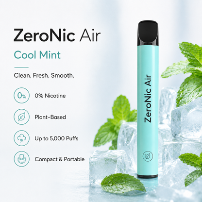 ZeroNic Air Cool Mint – Plant-Based Inhaler