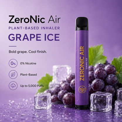 ZeroNic Air Grape Ice – Plant-Based Inhaler