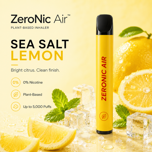 ZeroNic Air Sea Salt Lemon – Plant-Based Inhaler