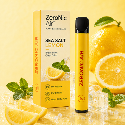 ZeroNic Air Sea Salt Lemon – Plant-Based Inhaler