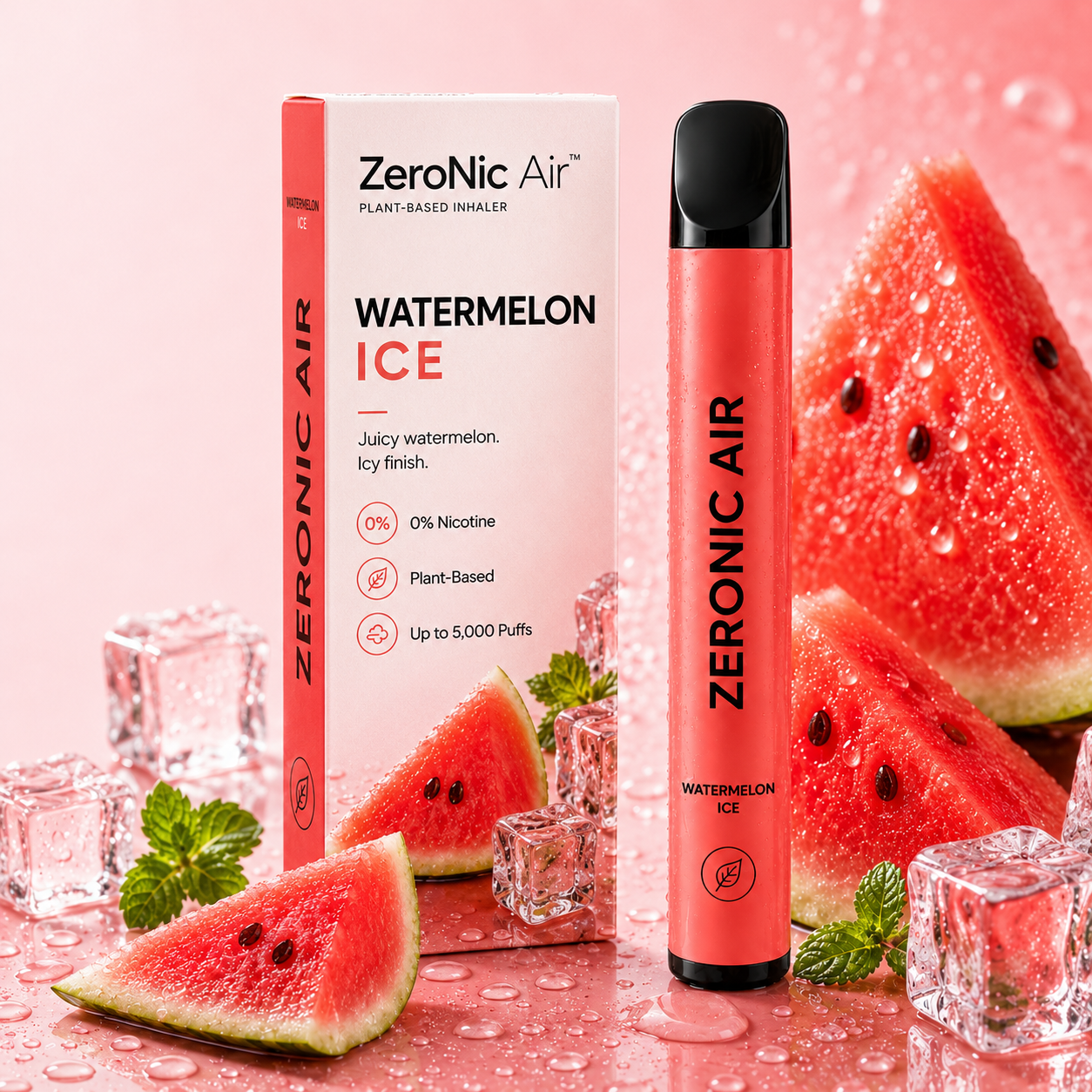 ZeroNic Air Watermelon Ice – Plant-Based Inhaler