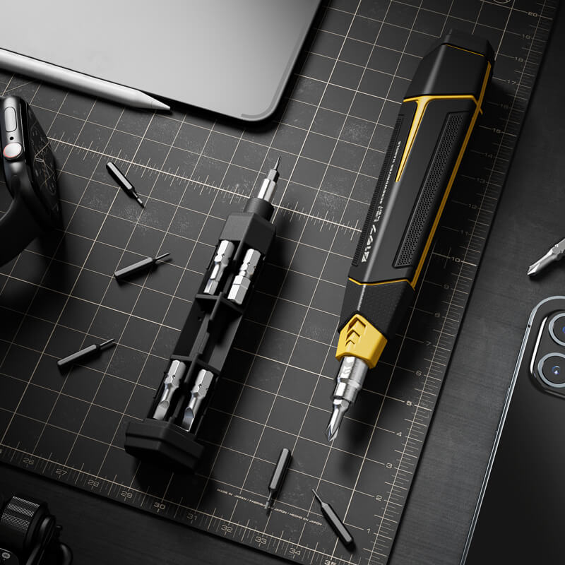 Hanboost 16 In 1 Manual Magnetic Precision Screwdriver Set with 14 Buits