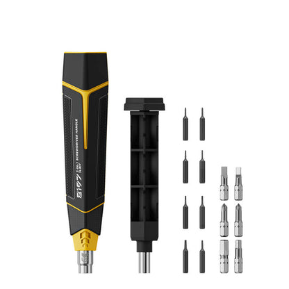 Hanboost 16 In 1 Manual Magnetic Precision Screwdriver Set with 14 Buits