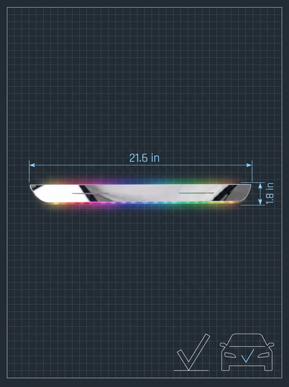 Custom Magnetic LED Door Sill Lights
